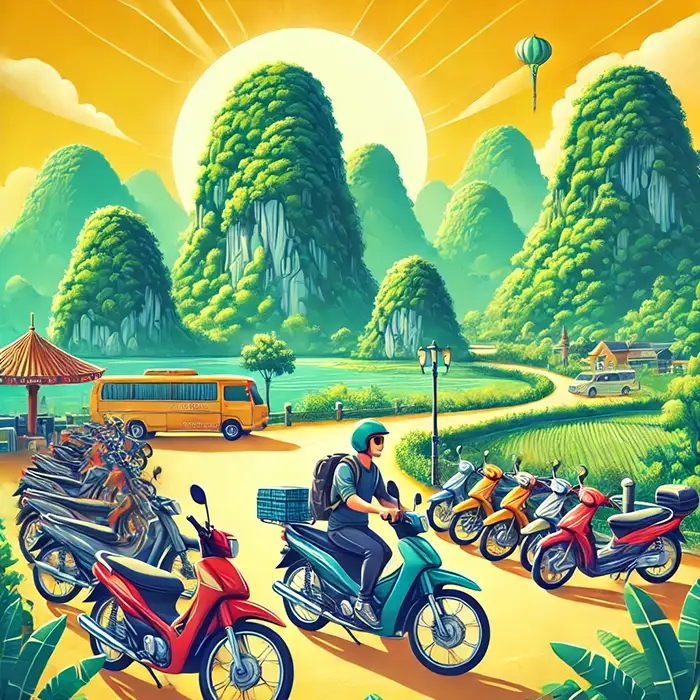 Motorbike Rental in Ninh Binh